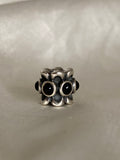Rare Pandora Forget Me Not Black Onyx Charm, 790470O