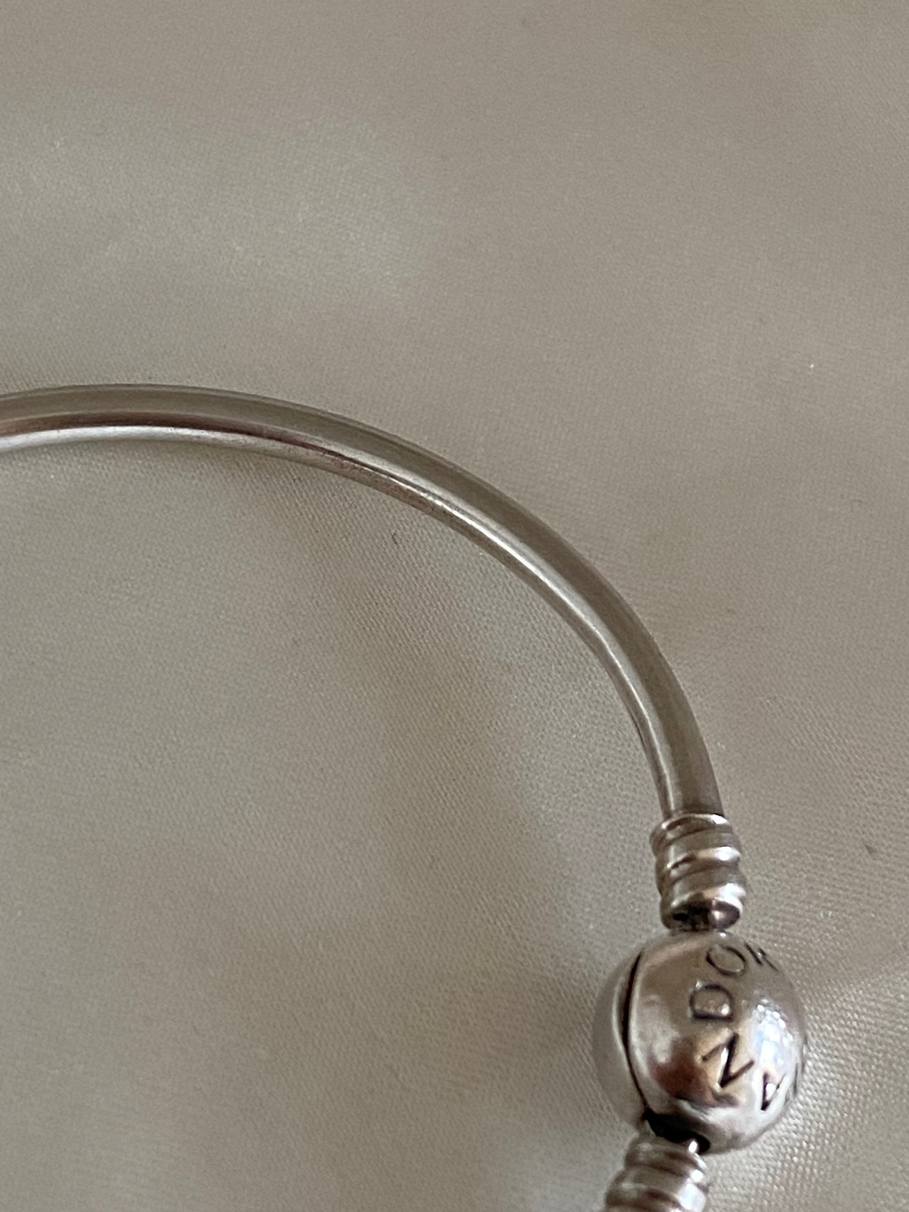 Pandora Moments Logo Clasp Bangle, 590713