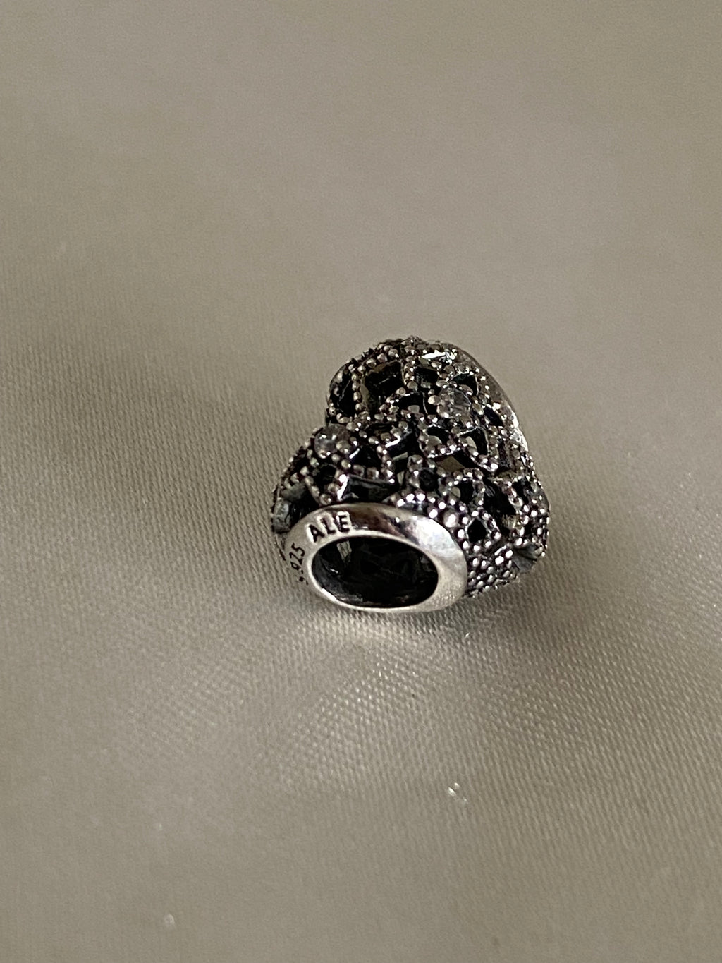 Pandora Blooming Heart charm 796264CZ