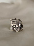 Pre-owned Pandora Baby Carriage Charm 790346 Sterling Silver